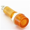 PACK OF 10 YuCo YC-9TRM-1A-24-N-10 AMBER NEON 9MM 24V AC/DC