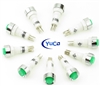 PACK OF 10 YuCo YC-9TRS-14G-120-N GREEN NEON 9MM 120V AC/DC