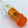 PACK OF 10 YuCo YC-9WPM-5A-120-N AMBER NEON 9MM 120V AC/DC