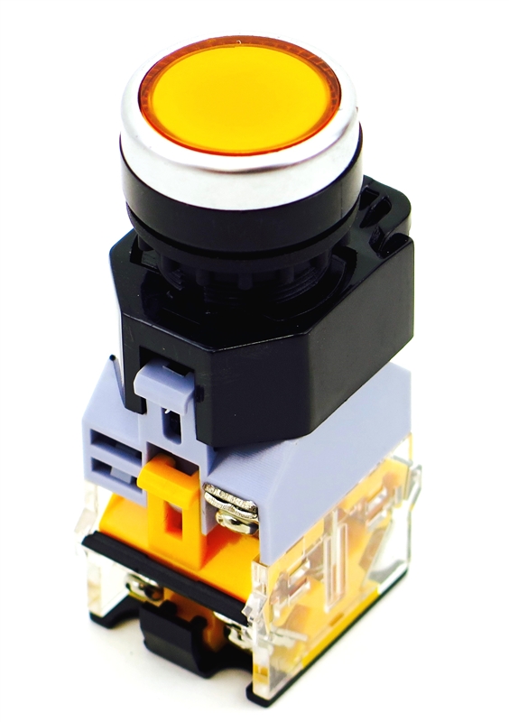 YC-P22PMA-IFY-1 ILLUMINATED PUSH BUTTON