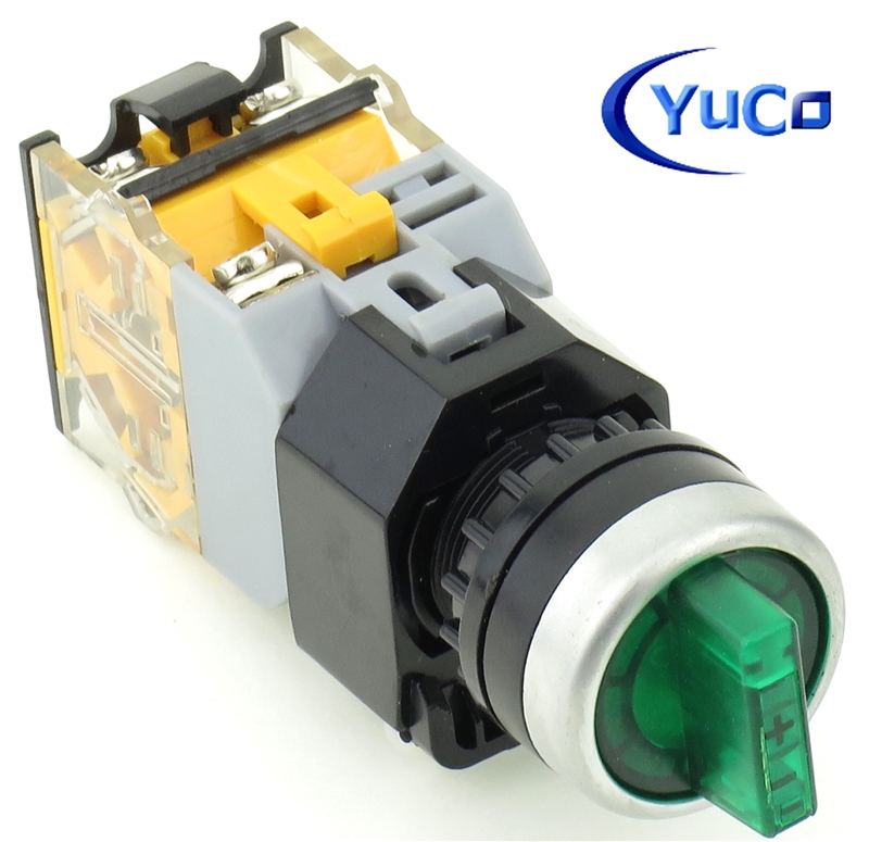 YC-SS22PMA-I2G-2 ILLUMINATED SELECTOR SWITCH