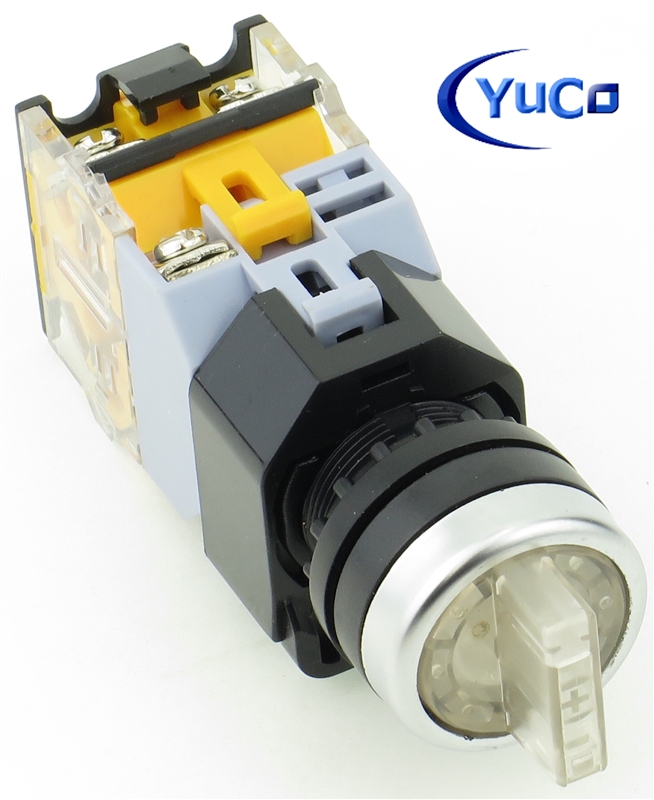 YC-SS22PMA-I2W-2 ILLUMINATED SELECTOR SWITCH