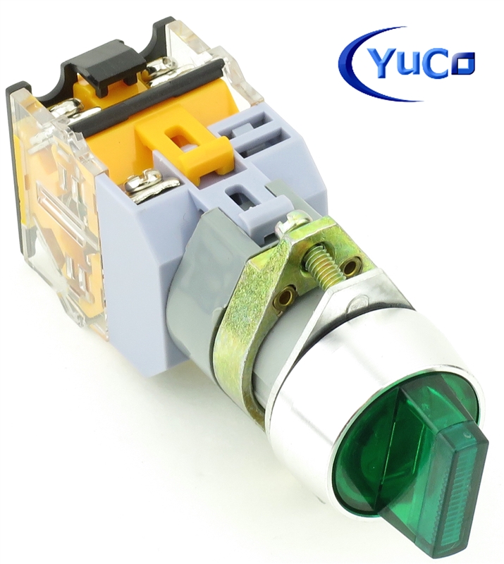 YC-SS22XPMA-I2G-2 ILLUMINATED SELECTOR SWITCH