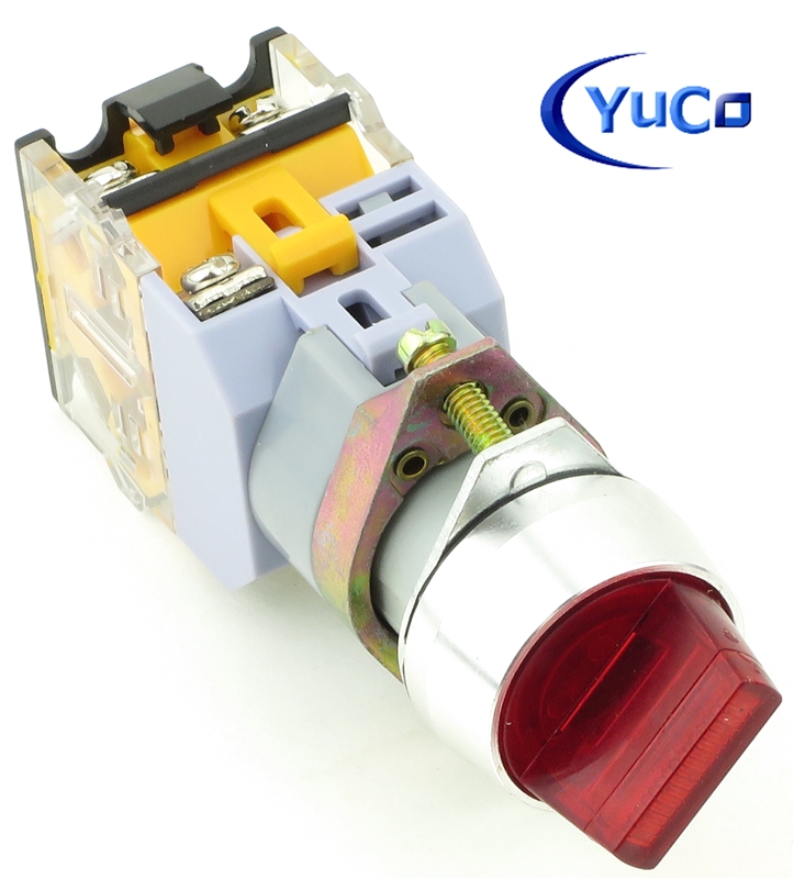 YC-SS22XPMA-I2R-1 ILLUMINATED SELECTOR SWITCH