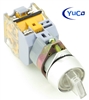 YC-SS22XPMA-I2W-2 ILLUMINATED SELECTOR SWITCH