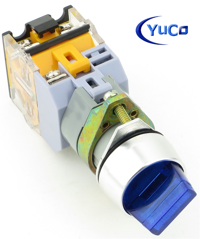 YC-SS22XPMA-I3BU-1 ILLUMINATED SELECTOR SWITCH