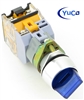 YC-SS22XPMA-I3BU-6 ILLUMINATED SELECTOR SWITCH