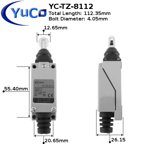 YC-TZ-8112 YuCo LIMIT SWITCH