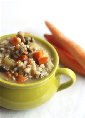 MUSHROOM & BARLEY SOUP