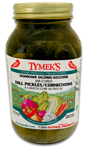 TYMEK'S DILL PICKLES (HOT)