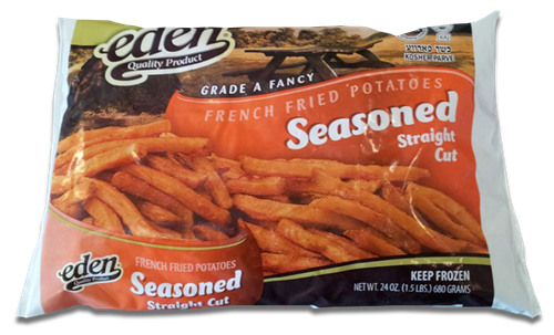 EDEN SEASONED FRENCH FRIES 1.5LB