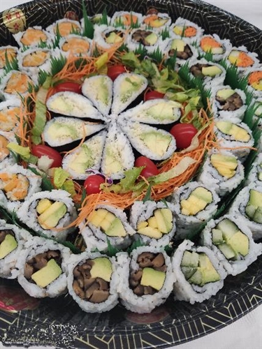 TK Sushi Veggie Maki Platter