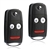 2 New Flip Key Keyless Entry Remote Fob for 2007-2013 Acura MDX RDX (N5F0602A1A)