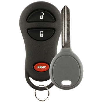 New Keyless Entry Remote Fob for Chrysler Dodge Plymouth (04686481 + 64 Key)