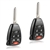 2 New Keyless Entry Remote Key Fob for 2004-2007 Town & Country Grand Caravan (M3N5WY72XX)