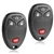 2 New Keyless Entry Remote Key Fob for Terraza HHR Uplander Montana Relay (15114374)