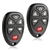 2 New Keyless Entry Remote Key Fob for Terraza HHR Uplander Montana Relay (15114376)