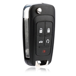 New Flip Key Fob Keyless Entry Remote Start for 2010-2016 Buick Chevy GMC (OHT01060512)