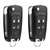 2 New Flip Key Keyless Entry Remote Start for 2010-2016 Buick Chevy GMC (OHT01060512)