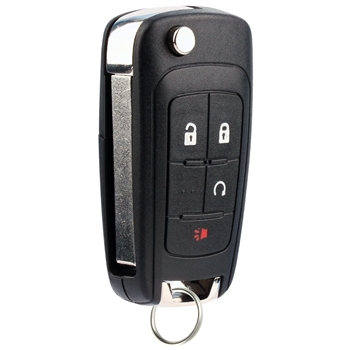 New Keyless Entry Remote Flip Key Fob for 2010-2016 Equinox Impala Sonic Terrain (OHT01060512)