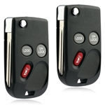 2 New Flip Keyless Entry Remote Key Fob for 1998-2001 Chevy GMC (15732803)