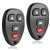 2 New Keyless Entry Remote Key Fob for 15912859