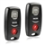 2 New Keyless Entry Remote Key Fob for 2007-2009 Mazda 3 (KPU41794)