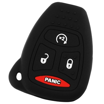 Key Fob Keyless Entry Remote Cover Protector for Jeep Dodge Chrysler (KOBDT04A)