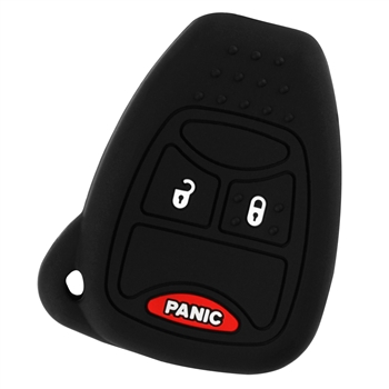 Key Fob Keyless Entry Remote Cover Protector for Jeep Dodge Chrysler (OHT692427AA, M3N5WY72XX)