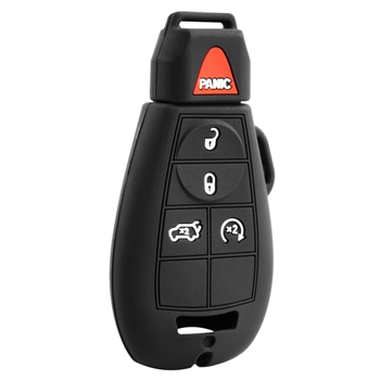 Key Fob Keyless Entry Remote Cover Protector for Jeep Dodge Chrysler (M3N5WY783X, IYZ-C01C, M3N32297100, Fobik)