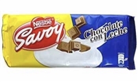 Chocolate con Leche Savoy 130g x 5