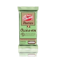 Chocolate Oscuro Savoy 40% cacao 200g x 4