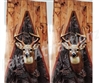 Ambush Camo Boards Deer Head Cornhole Cover Wrap