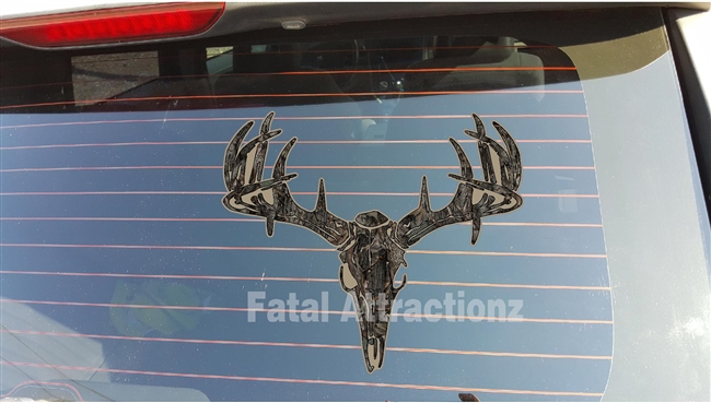 Ambush Camo Deer Skull S4