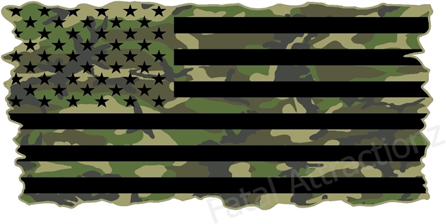 Camo American Flag