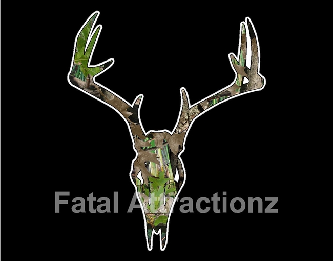 Camo Deer Skull S11