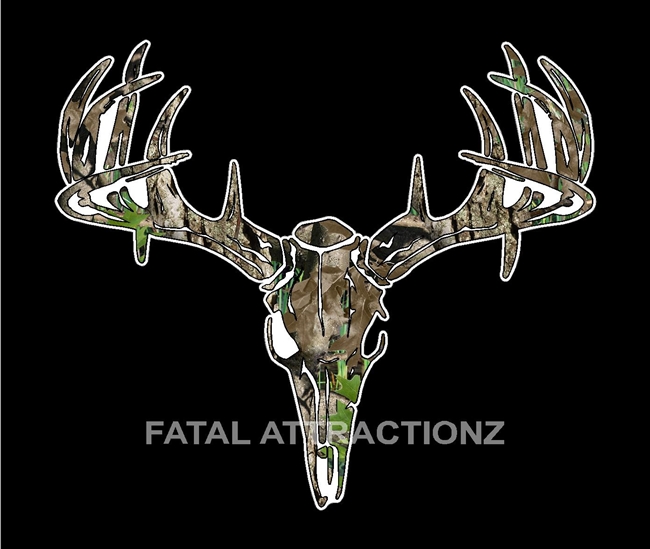 Camo Deer Skull S4