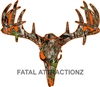 Camo Orange Deer Skull S4