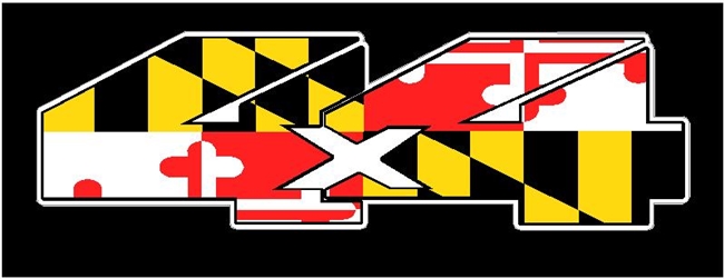 Maryland Flag 4x4 S4