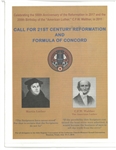 Call for 21st Century Reformation and Formula of Concord