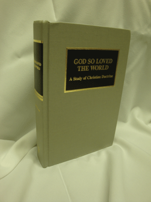 God So Loved the World: A Study of Christian Doctrine
by Lyle W. Lange

Devoted entirely to Christian doctrine, this book emphasizes the gospel to show that Jesus and the salvation he won for all people are at the center of all Bible teachings.