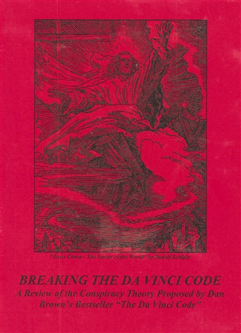 Breaking the Da Vinci Code, L. White;  A review of the conspiracy Theory Proposed by Dan Browns Bestseller The DaVinci Code.  Dr. Laurence White takes a Biblical perspective to the many questions that Brown raises.