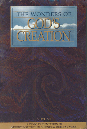 Wonders of God's Creation Set/DVD
Includes: Planet Earth, Animal Kingdom and Human Life
Wonders of God's Creation Series

Explore the three parts to God’s wonderful creation.  First see beautiful images of the planet earth and then see the fascinating