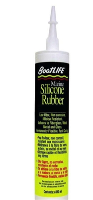 SEALANT, SILICONE RUBBER, BLACK, 10.6 OZ