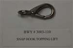 SNAP HOOK, STAINLESS