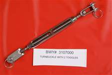 TURNBUCKLE, TWO TOGGLE