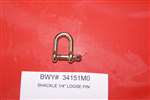 SHACKLE, LOOSE PIN, 1/4"