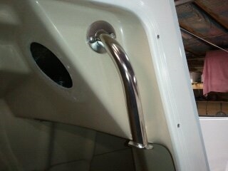 GRAB HANDLES, COMPANIONWAY