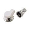 DECK PLUG, SCREW-IN, 2 PIN