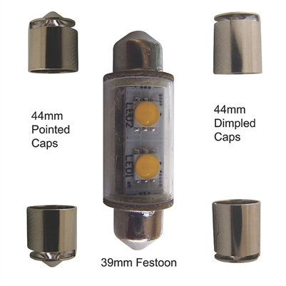 NAVIGATION LIGHT, LED BULB. SERIES 25, EACH